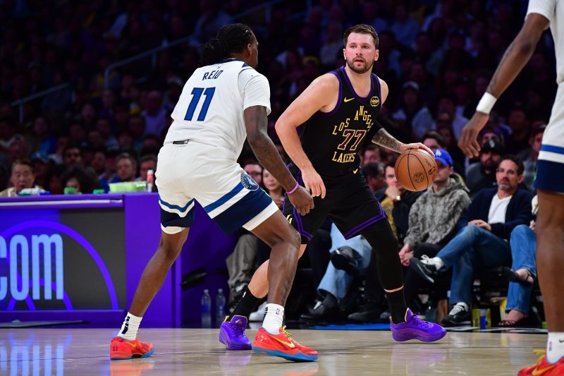 Doncic triple-double lifts Lakers past Timberwolves